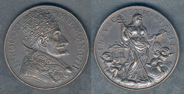 1654 VATICAN: Pope Innocent XI, Medal Of Year 1684, "In Secuium Stabit", VF Quality - Autres & Non Classés