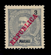 ! ! Macau - 1911 King Carlos 3 A - Af. 152 - NGAI - Unused Stamps