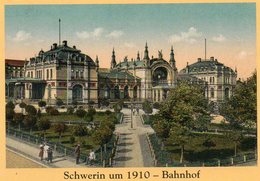 BRD - MV:  19 053 Schwerin, Bahnhofsvorplatz  REPRO - Schwerin