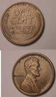 M_p> Stati Uniti 1 Cent 1911 S Lincoln - Moneta RARA - 1909-1958: Lincoln, Wheat Ears Reverse