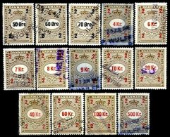 DENMARK, Tobacco Tax, Used, F/VF - Revenue Stamps