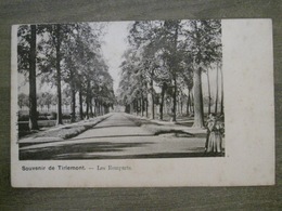 Cpa Tirlemont ( Tienen ) - Souvenir De Tirlemont - Les Remparts - Série 4 No 12 - Vanderauwera & Cie - Bruxelles - Tienen