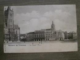 Cpa Tirlemont ( Tienen ) - Souvenir De Tirlemont - La Grand Place - Vanderauwera & Cie Bruxelles - Série 4 No 6 - Tienen