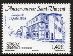 St Pierre Et Miquelon 2018 - Ancien Ouvroir Saint Vincent - 1val Neufs // Mnh - Neufs