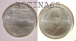 ITALIA 1000 LIRE ARGENTO 1999 VITTORIO ALFIERI FDC SIGILLATA DA SET ZECCA - 1 000 Lire
