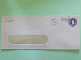 USA 1942 Stationery Cover Washington 3 C - From New York - 1941-60