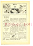 4 Scans 1891 Récit De Ernest Gegout Souvenirs D'un Disciplinaire Militaria Cavalerie Saumur Cavalier Souk-Arras 216CH13 - Unclassified
