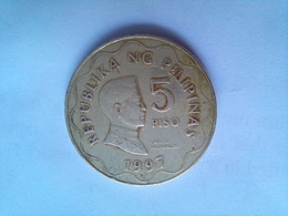 5 Pesos 1997 - Philippines