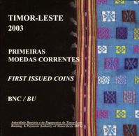 Timor Leste Coin Set 2003 - Timor