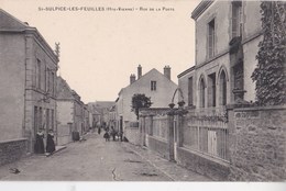 CPA / St Sulpice Les Feuilles (87) Rue De La Poste   Ed L'Hirondelle - Saint Sulpice Les Feuilles