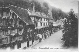 ALPNACH-STAD → Hotel Restaurant Pilatus Mit Pilatusbahn, Ca.1910  ►RRR◄ - Alpnach