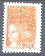 BB-/-505- TYPE LUQUET, YVERT N° 3094  Type 2,  *  *  , 1  BANDE DE PHOSPHORE,  A.MAURY = N° 3079 Type II - Cote  10.00 € - Unused Stamps