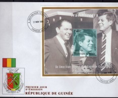 Guinea 1998, Kennedy, Sinatra, BF In FDC - Singers