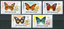 1978 St.Vincent Farfalle Butterflies Papillons MNH** Ye130 - St.Vincent (...-1979)