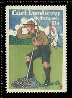 German Poster Stamp, Reklamemarke, Cinderella, Vignette, Scout, Erkunden, Pfadfinder, Scout, Scouting - Oblitérés