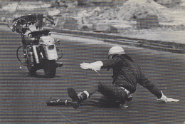 Métiers - Police Gendarmerie - Policier Motard - Brésil - Chute - Photo Evandro Teixeira - Police - Gendarmerie