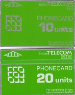 11936 - N°. 4 PHONECARD - REGNO UNITO - USED - BT Internal