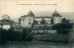 Beaujeu CPA 69 Rhône  Le Château Des Crots - Beaujeu