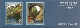 YUGOSLAVIA, 2001, Booklet F, Europa 2001 - Otros & Sin Clasificación