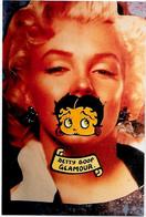 CPM Betty Boop érotisme Non Circulé Marilyn Tirage Limité - Bandes Dessinées