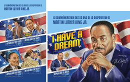 NIGER 2018 MNH** Martin Luther King M/S+S/S - OFFICIAL ISSUE - DH1815 - Martin Luther King