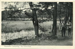 Nordseebad Sahlenburg - Am Finkenmoor - Verlag O. Waldmann Cuxhaven - Rückseite Beschrieben 1956 - Cuxhaven