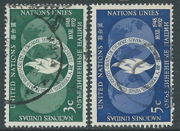 1952 NAZIONI UNITE NEW YORK USATO GIORNATA DEI DIRITTI DELL'UOMO - Z12-9 - Usati