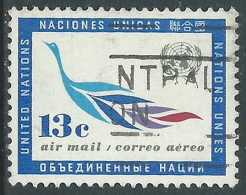 1963-69 NAZIONI UNITE NEW YORK POSTA AEREA USATO SOGGETTI DIVERSI 13 CENT Z19-5 - Airmail