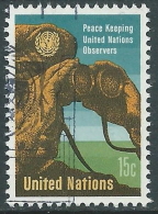 1966 NAZIONI UNITE NEW YORK USATO OSSERVATORI - Z18-8 - Used Stamps