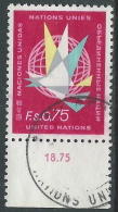 1969-70 NAZIONI UNITE GINEVRA USATO SOGGETTI DIVERSI 75 CENT - Z23-6 - Gebruikt