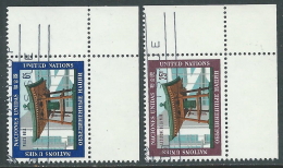 1970 NAZIONI UNITE NEW YORK USATO ARTE CAMPANA GIAPPONESE PER LA PACE - Z18-9 - Used Stamps