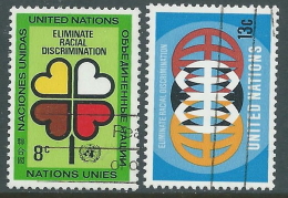 1971 NAZIONI UNITE NEW YORK USATO LOTTA CONTRO IL RAZZISMO - Z19-6 - Used Stamps