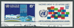 1971 NAZIONI UNITE NEW YORK USATO SOGGETTI DIVERSI - Z19-6 - Gebruikt