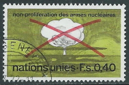 1972 NAZIONI UNITE GINEVRA USATO ARMI NUCLEARI - Z23-7 - Gebruikt