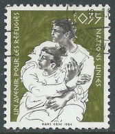 1984 NAZIONI UNITE GINEVRA USATO RIFUGIATI 35 CENT - Z24-7 - Oblitérés