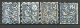 PORT-SAID LOT DE N° 28 OBL - Used Stamps