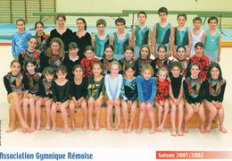 51 - ASSOCIATION GYMNIQUE REMOISE- Saison 2001/2002 - Gymnastique