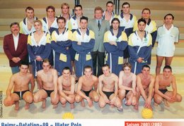 REIMS NATATION- 89-WATERPOLO- Saison 2001/2002 - Natación