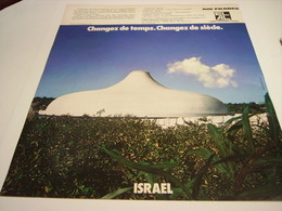 ANCIENNE PUBLICITE ISRAEL AVEC AIR FRANCE 1977 - Pubblicità