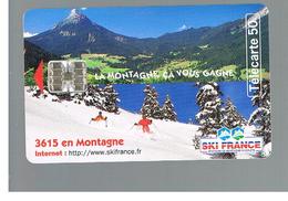 FRANCIA (FRANCE) -  1997  SKI FRANCE, MOUNTAINS            - USED°- RIF. 10904 - Montagnes