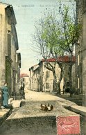 Sorgues Rue De La Tour Circulee En 1905 - Sorgues