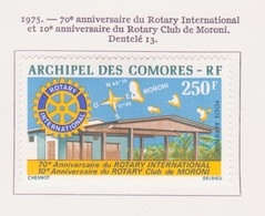 Comores - Comoros - Komoren Poste Aérienne 1975 Y&Tn°PA66 - Michel N°F182 * - 250f Rotary Club - Poste Aérienne