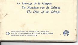 Eupen Le Barrage De La Gileppe Carnet Complet 10 Cartes Couleur - Eupen