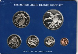 The British Virgin Islands Proof Set 1976 - Islas Vírgenes Británicas
