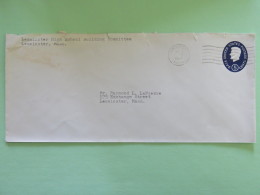 USA 1964 Stationery Cover Lincoln 5 C From Leominster To Leominster - School - 1961-80