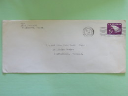 USA 1966 Stationery Cover Eagle 5 C From Conshohocken PA To Brattelboro - 1961-80