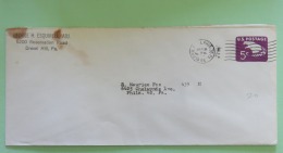 USA 1966 Stationery Cover Eagle 5 C From Philadelphia To Philadelphia - 1961-80