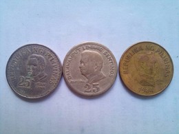 1972-1977-1984 25 Centavos - Philippinen