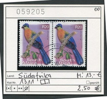 Südafrika - South Africa - Michel 1311 Im Paar - Oo Oblit. Used Gebruikt - Vögel Birds Oiseaux Vogels - Used Stamps