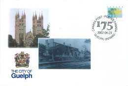 2002- City Of Guelph ON 175th Ann S48 - Enveloppes Commémoratives